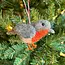 Ornaments 4 Orphans Christmas Ornament  - Wool Bird