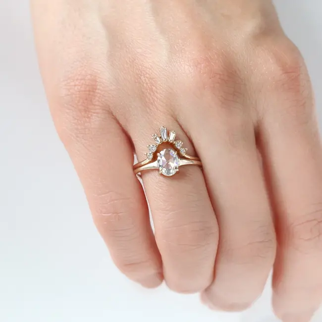 Jamie Park FINE Haven Oval Rose Cut Ring