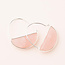 Scout Stone Prism Hoop Earring