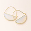 Scout Stone Prism Hoop Earring