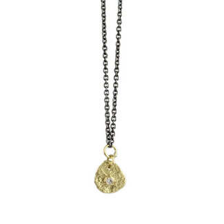 SARAH MCGUIRE FINE Kelp with Bezel Set Diamond Necklace
