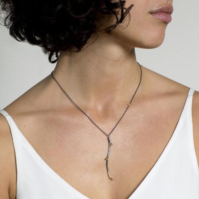 SARAH MCGUIRE FINE Gilded Antler Necklace