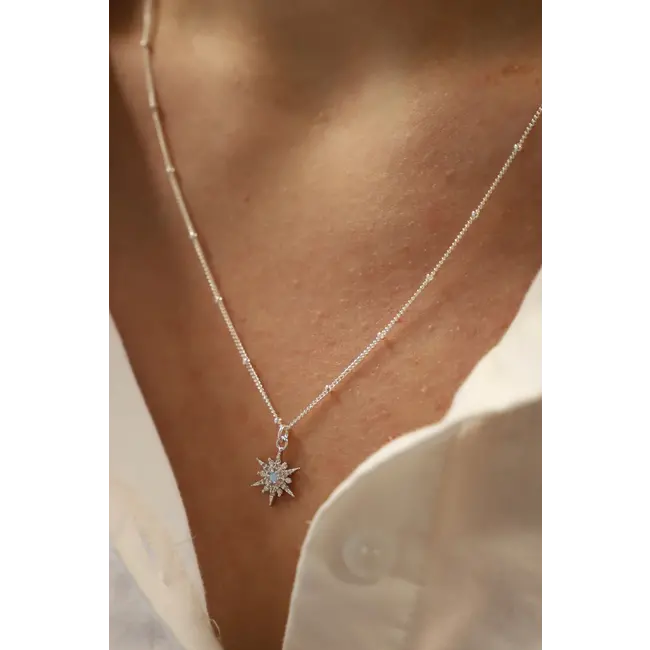 Katie Waltman Opal Starburst Necklace