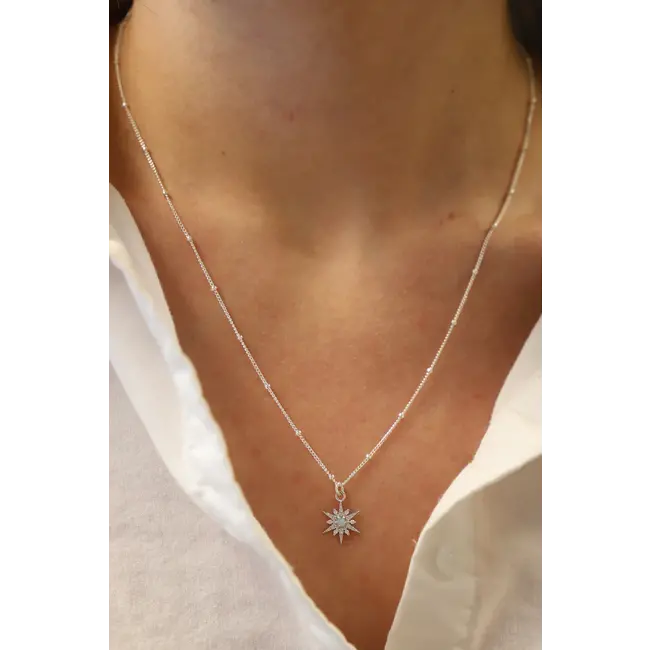 Katie Waltman Opal Starburst Necklace