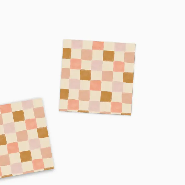 Frankie & Claude Painted Checkered Matchbox