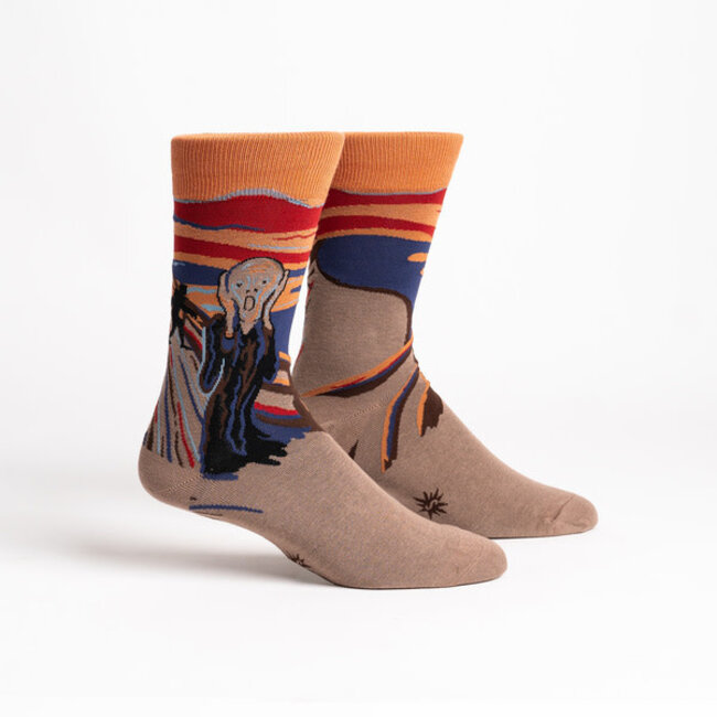 Sock it to Me Men's Crew- Screaming Sasquatch