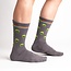 Sock it to Me Athletic Ribbed Crew- Alien