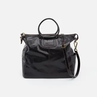 Hobo Sheila Large Satchel-Black