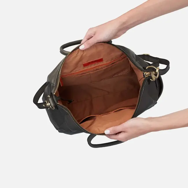 Hobo Sheila Large Satchel-Black