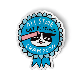 Badge Bomb All State Cat Petting Champ