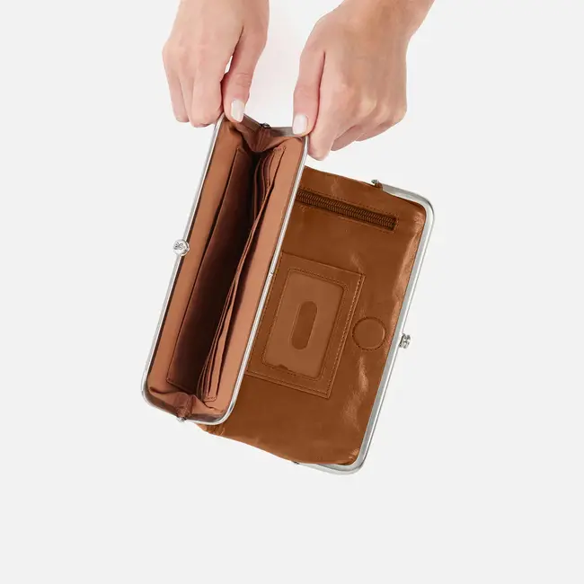 Hobo Lauren Wallet- Truffle