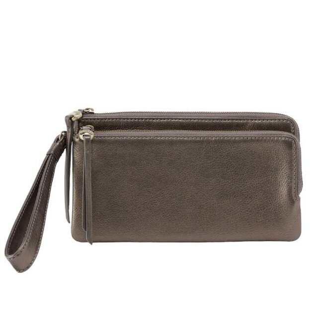 Hobo Dayton Wristlet MET-Pewter