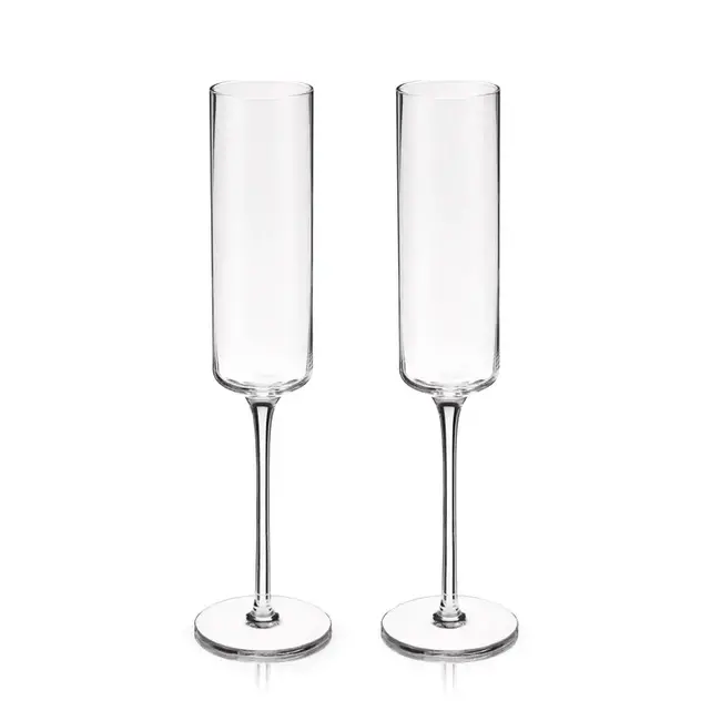 Viski Laurel Champagne Flutes