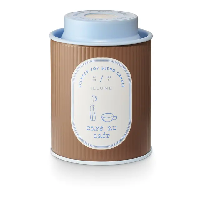 Illume Cafe Au Lait Petite Tin Candle