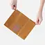 Hobo Jill Large Trifold Wallet Natural