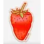 Heirloom Pink Strawberry Vinyl Decal Sticker