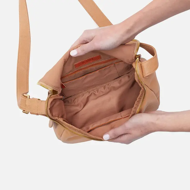Hobo Fern North-South Crossbody Sandstorm