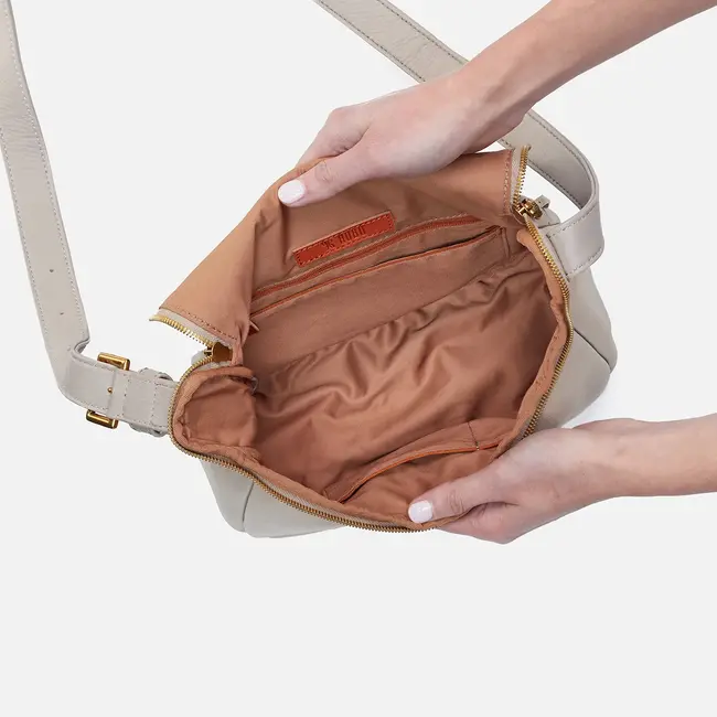 Hobo Fern North-South Crossbody Taupe