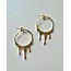 Oceanne Drip Gold Earrings