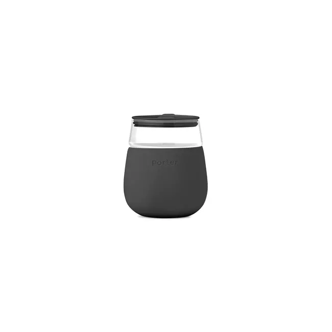 W and P Design W and P Design Porter Glass Charcoal