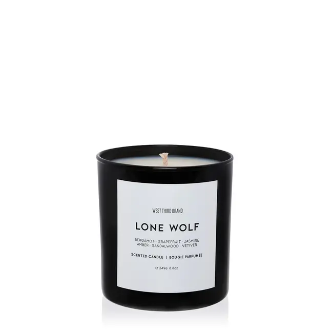 West Third Brand Lone Wolf Candle