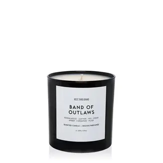 West Third Brand Band of Outlaws Candle