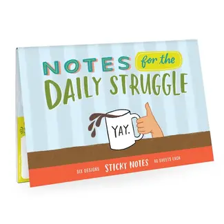 Emily McDowell Cards Sticky Note Packet - Daily Struggle