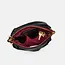Hammitt Daniel Crossbody Clutch Small Black-Brushed Gold-Red Zip