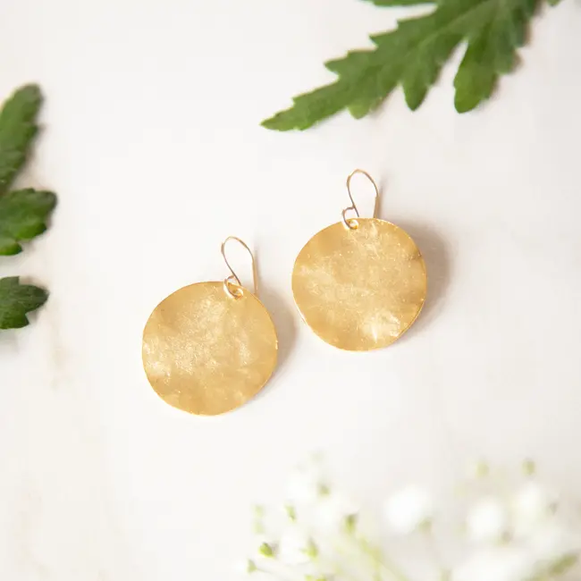 Tasi & Stowaway Evan Earrings- Gold