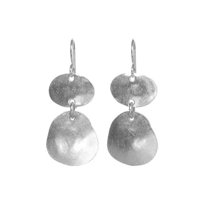 Tasi & Stowaway Ava Earrings - Silver