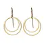 Tasi & Stowaway Double Circle Earrings - Gold