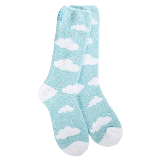 Crescent Sock Company Cozy Collection  Cloud Turquoise