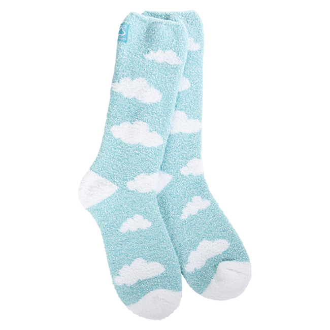 Crescent Sock Company Cozy Collection  Cloud Turquoise