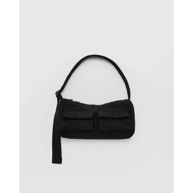 Baggu Cargo Shoulder Bag Black