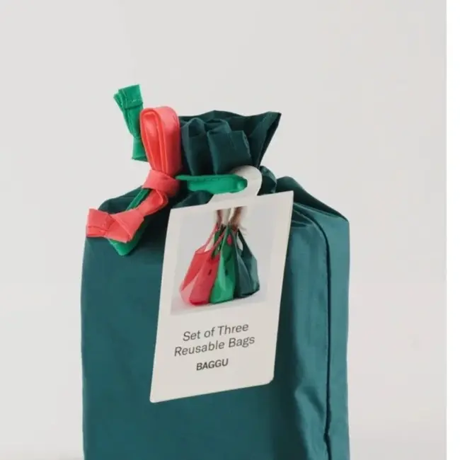 Baggu Standard Baggu Watermelon Slice Set of 3