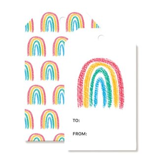 Rebecca Jane Woolbright Rebecca Jane Woolbright Gift Tags Over the Rainbow