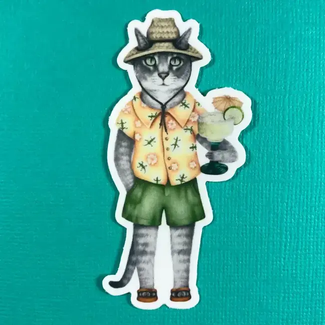 Abundance Illustration AI- Margarita Cat