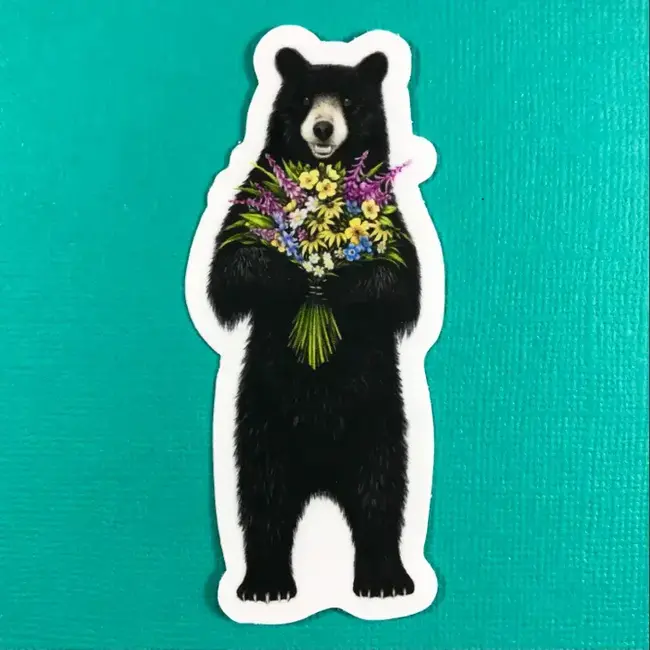Abundance Illustration AI- Flower Bear