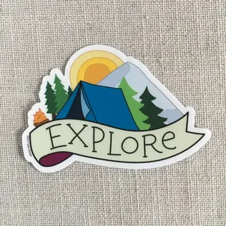 Explore Camp Sticker 014