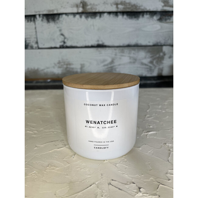 Candlefy Wenatchee White - 18oz White Birch