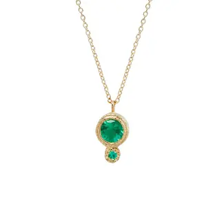 AILI FINE Titania Necklace with Emeralds