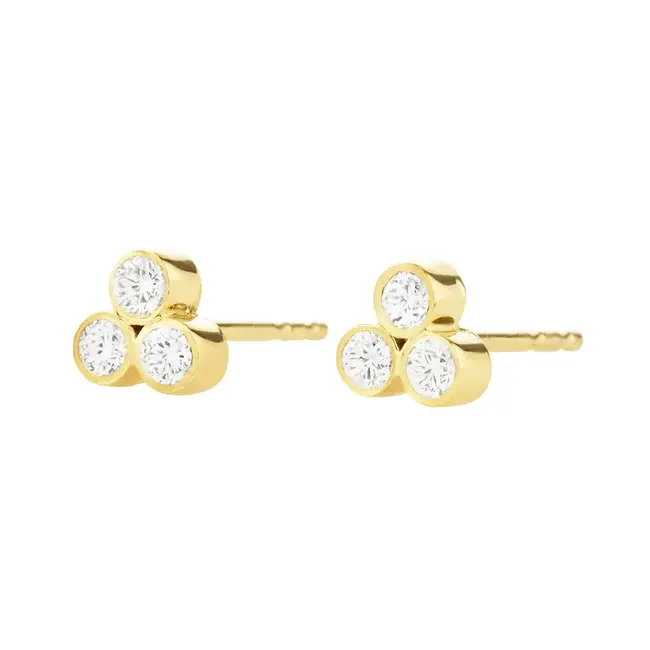 AILI FINE Eos Earrings with White Diamonds- 285EYW