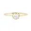 AILI FINE White Rose Cut Diamond Milgraine Ring 18k Gold