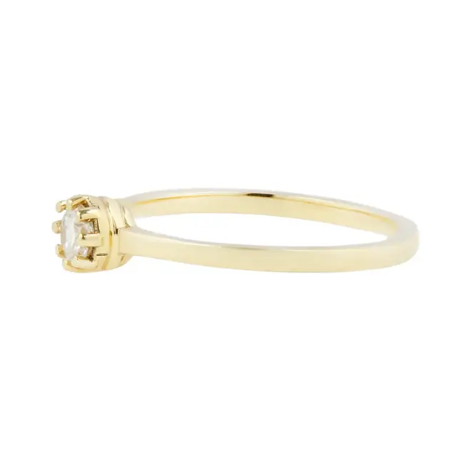 AILI FINE Crown ring- 504RYC