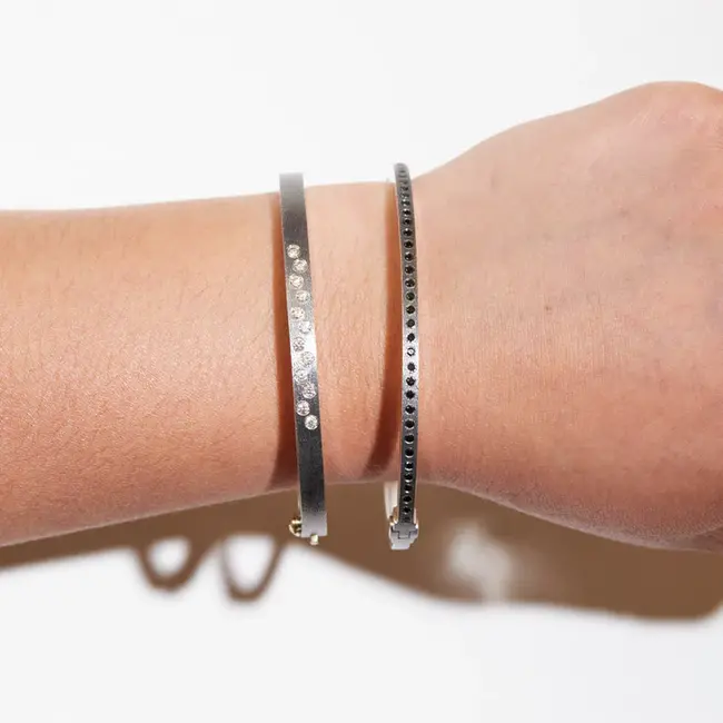 Rene Escobar Fine Rene Escobar Laura 4mm SS Bracelet