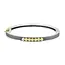 Rene Escobar Fine Rene Escobar Sophia Lux 4mm SS/YG Bracelet