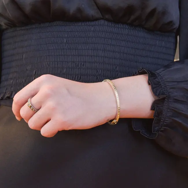 Rene Escobar Fine Rene Escobar Adam 2.5 YG Bracelet