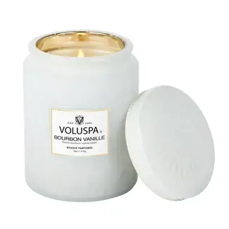 Voluspa Bourbon Vanille Large Speckle Glass