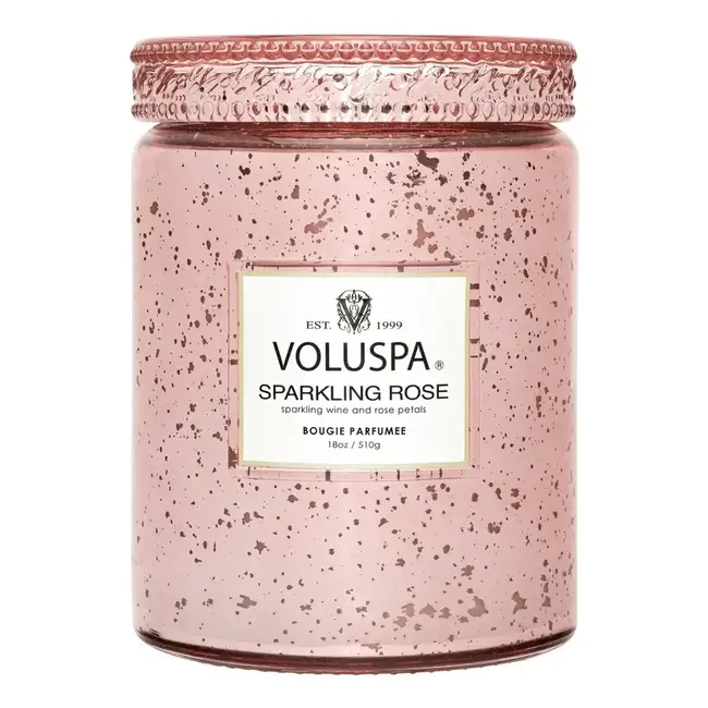 Voluspa Sparkling Rose Large Glass