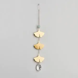 Scout Suncatcher Botanical Leaf/Amazonite